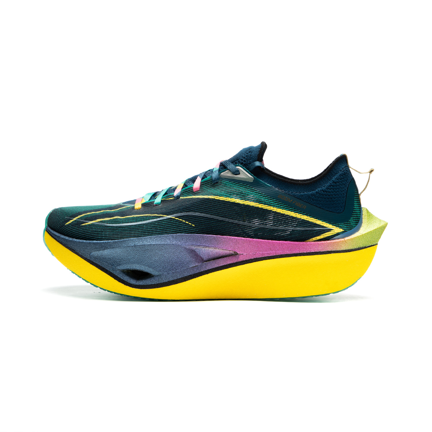 Li Ning Feidian 4 Ultra Fabric Cushioning Slip Resistant Abrasion Resistant Breathable Low top Marathon Running Shoes