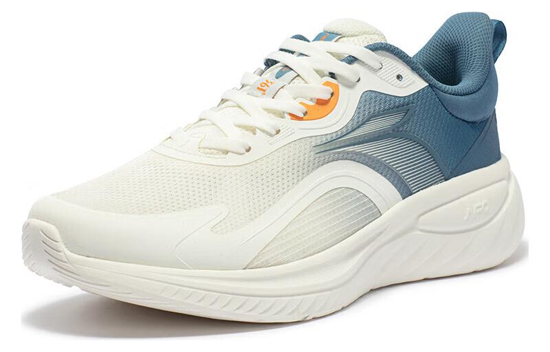 361° Abrasion Resistant Breathable Low top Running Shoes Men’s White Blue