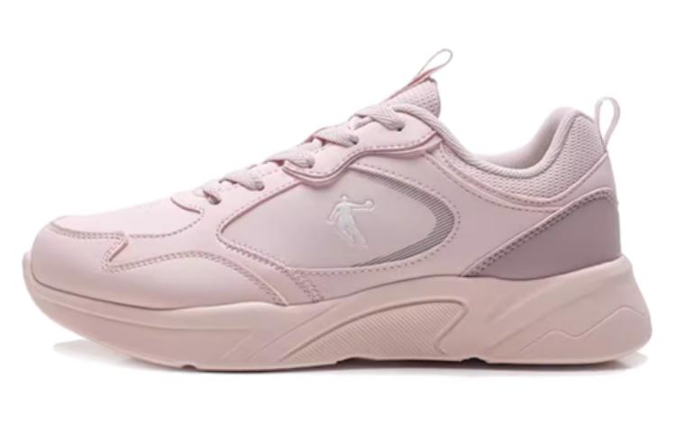 QIAODAN Wear resistant And Lightweight Low top Running Shoes Women’s Pink