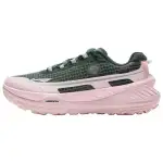Li Ning De Lu Series Cushioning Slip Resistant Abrasion Resistant Rebound Low top Running Shoes Women's Green Pink