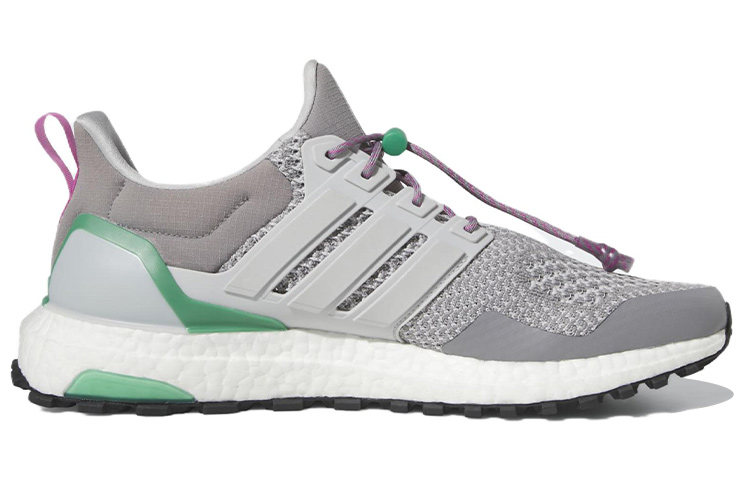 Adidas ULT Fabric Slip Resistant, Abrasion Resistant, Lightweight Low top Running Shoes Men’s White Gray