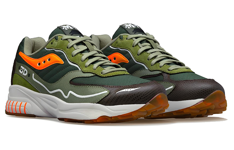 Saucony 3D Grid Hurricane Maybe Tomorrow Tortoise