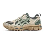 ASICS Gel Kahana 8 Cushioning Breathable Rebound Low top City Commuting Running Shoes Women's Beige Green
