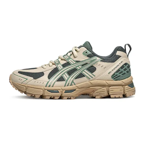 ASICS Gel Kahana 8 Cushioning Breathable Rebound Low top City Commuting Running Shoes Women's Beige Green