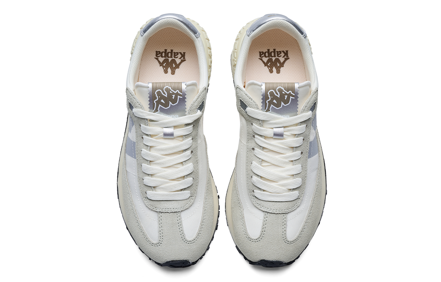Kappa Slip Resistant Abrasion Resistant Low top Running Shoes Women’s Green White