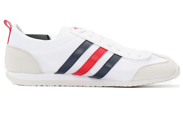 Кроссовки adidas neo VS JOG (бело-красно-синие) — фото 2