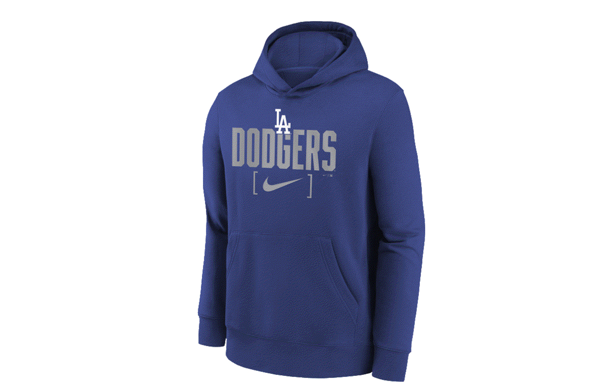 Худи Nike x MLB Los Angeles Dodgers (синее)