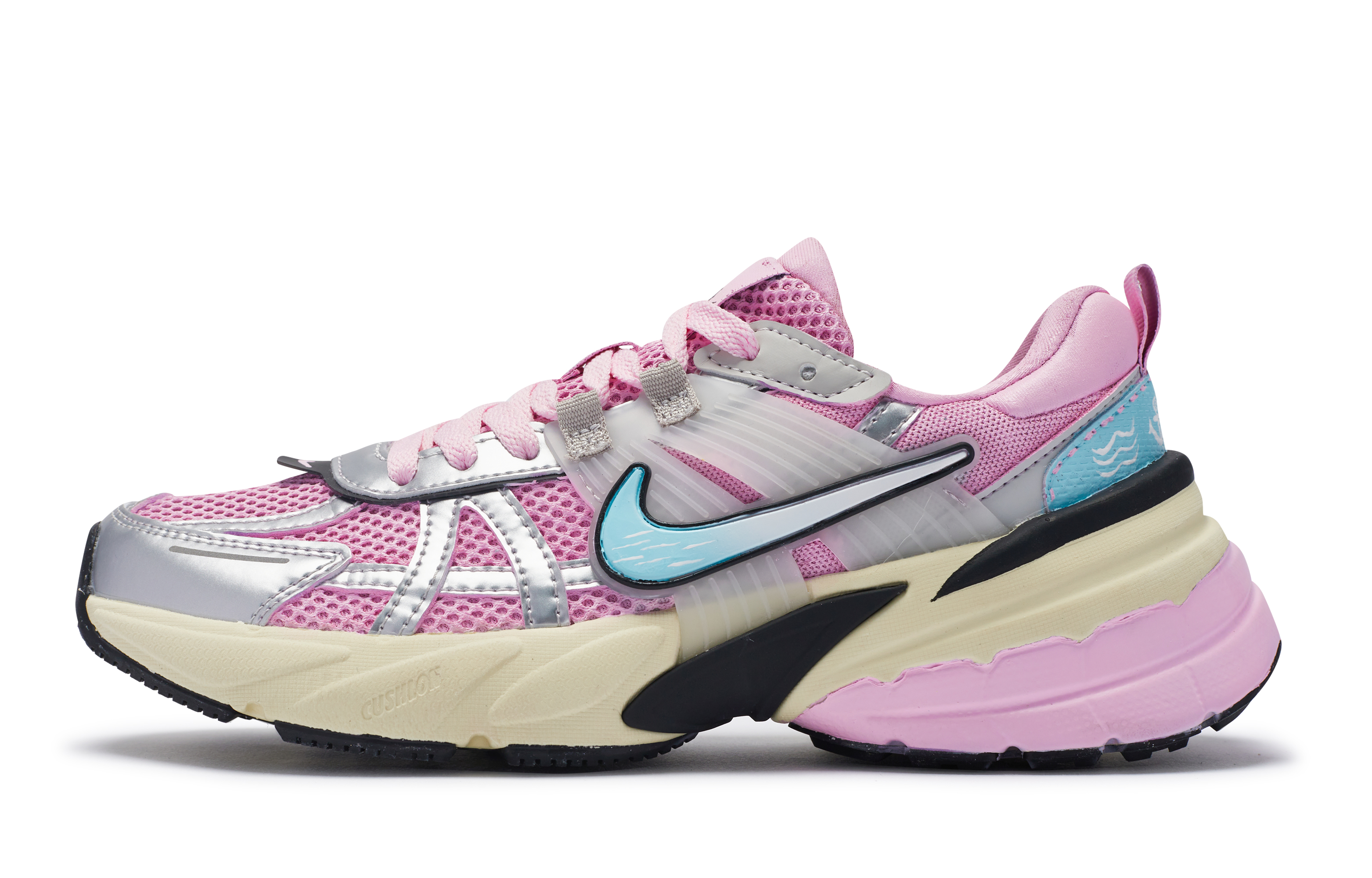Nike V2K Run Slip Resistant Abrasion Resistant Slip Resistant Abrasion Resistant Low top Casual Running Shoes Women’s