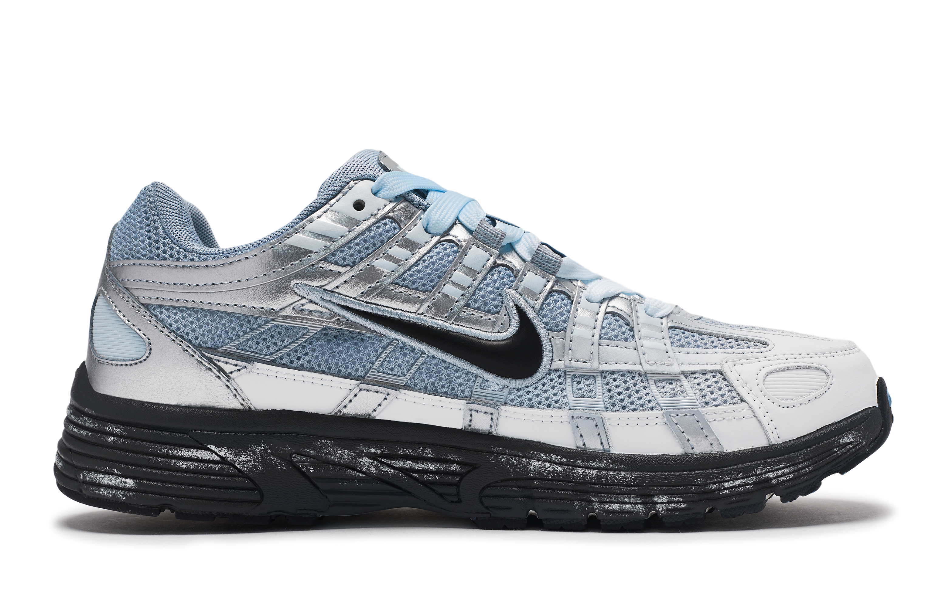 Nike P 6000 Low top Running Shoes Women’s Silver Blue
