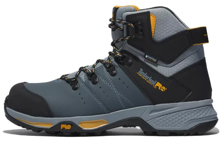 Timberland Switchback Leather Waterproof And Wear resistant Short Outdoor Boots Black Blue