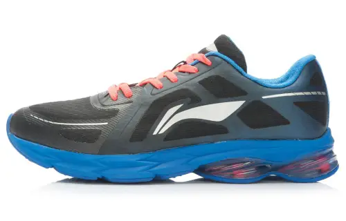 Li Ning Ring Bow Mesh, Synthetic Leather Cushioning Slip Resistant Abrasion Resistant Lightweight Rebound Low top