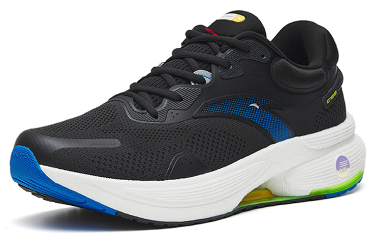 Anta C100 Textile, TPU Cushioning Slip Resistant Abrasion Resistant Breathable Lightweight Low top Running Shoes Men’s