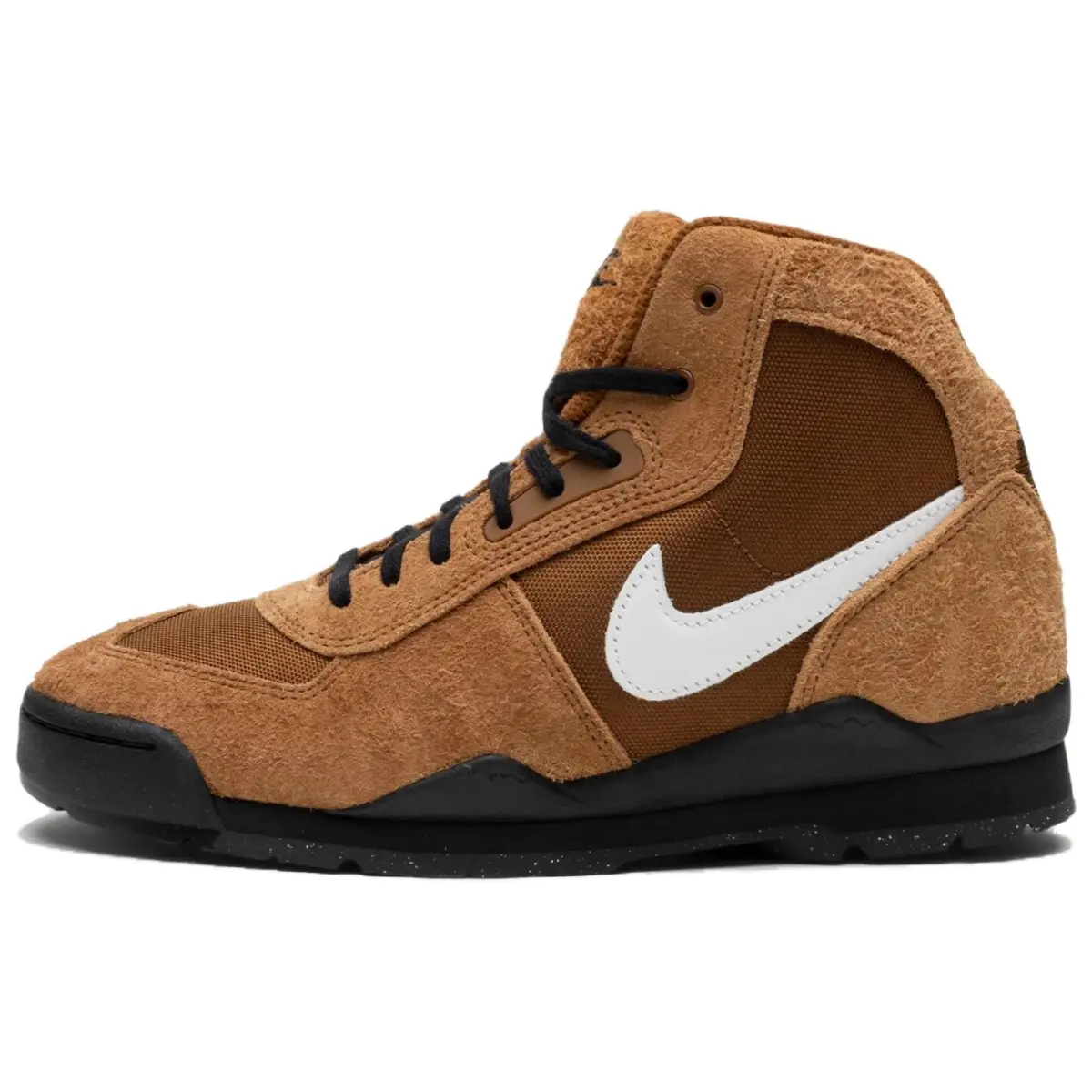 Stüssy x Nike Air Baltoro Abrasion Resistant Slip Resistant Short Outdoor Boots Unisex Light Brown