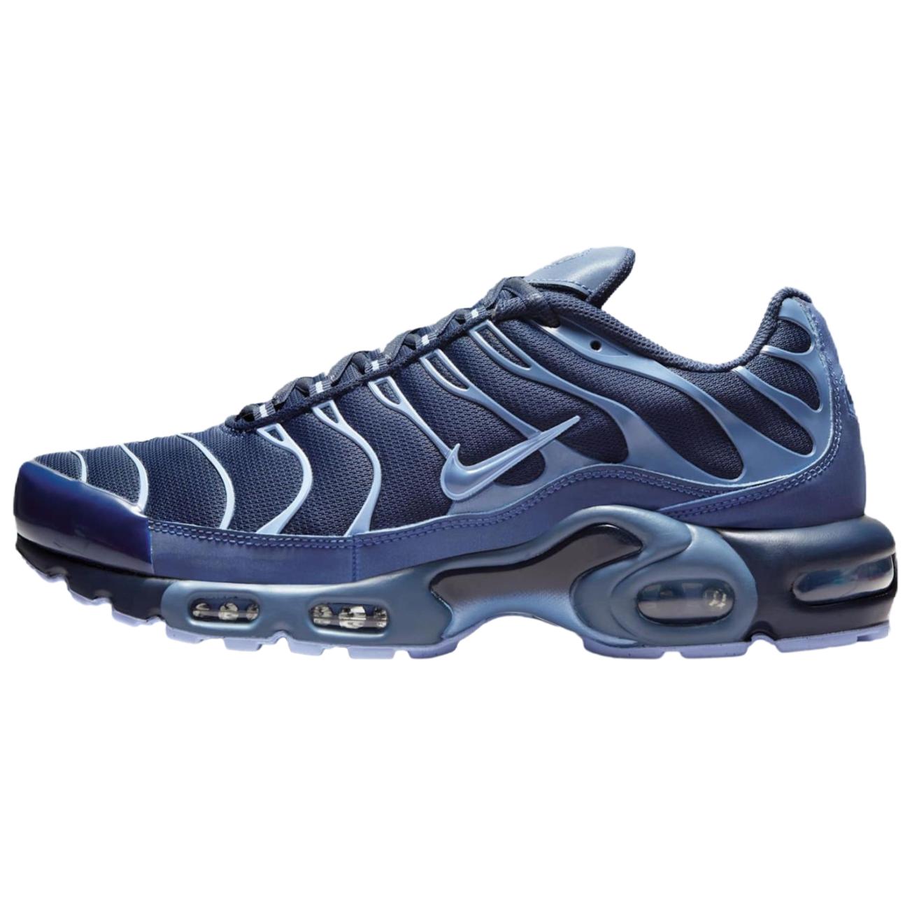 Nike Air Max Plus Breathable Running Shoes Unisex Diffused Blue