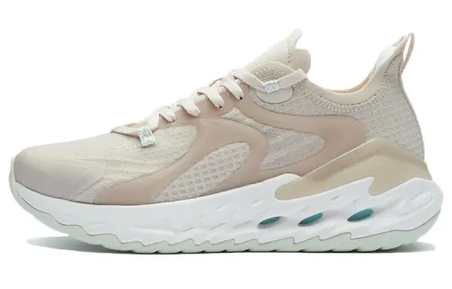 Li Ning Comfortable Cushioning Slip Resistant Abrasion Resistant Reflective Low top Running Shoes Women's