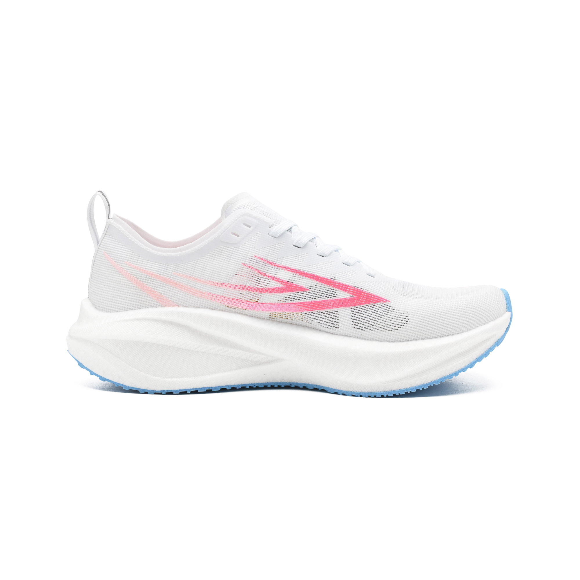 OAOU Low top Running Shoes Unisex Moon Pink Mismatched