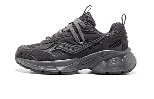 Saucony 2K CAVALRY Cushioning Slip Resistant Low top Running Shoes Unisex Dark Gray