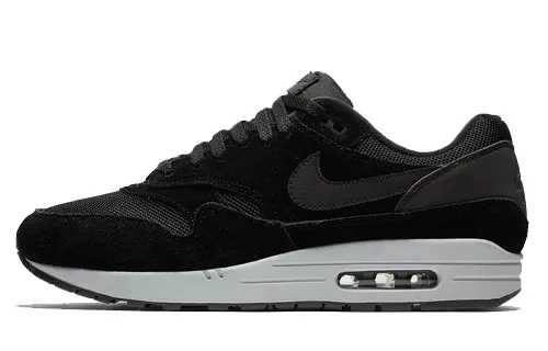 Nike Air Max 1 Black Reflective Heel