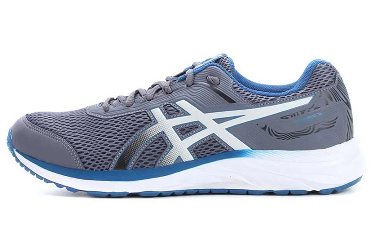 Asics Kabuki Abrasion Resistant Low top Running Shoes Men's Gray