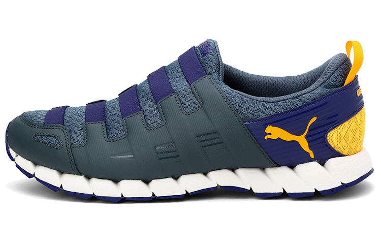 PUMA Osu V4 Fm Low top Running Shoes Unisex Gray Purple Yellow
