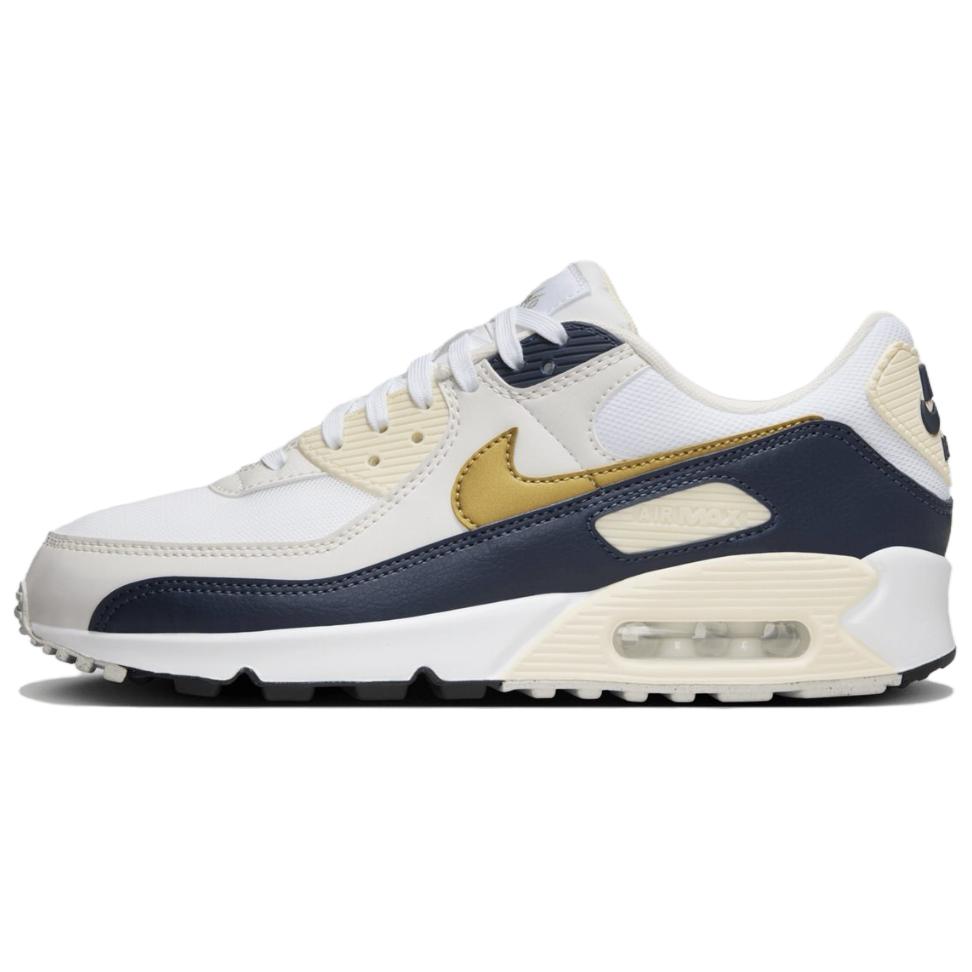 Nike Air Max 90 Running Shoes Women’s Low Top Beige Brown Black