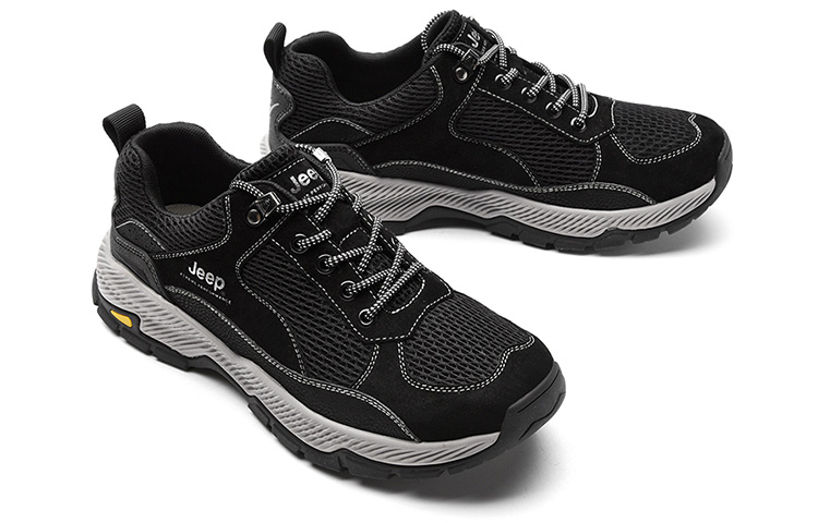 Jeep Outdoor Shoes Men’s Low Top Black