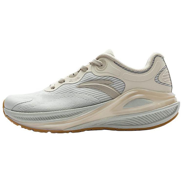CHAOJIANTA Cushioning Slip Resistant Low top Running Shoes Women’s Gray Beige