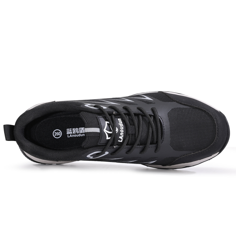 LANOUDUN Abrasion Resistant, Impact Resistant, Slip Resistant Low top Outdoor Shoes Unisex Black