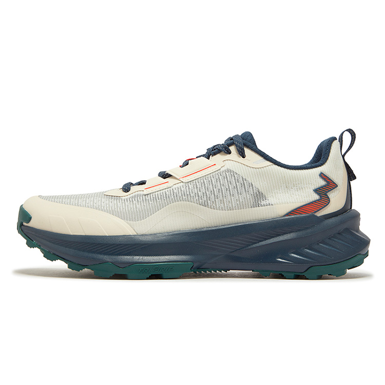 361° Slip Resistant, Abrasion Resistant, Breathable Low top Running Shoes Men’s White Ink Blue