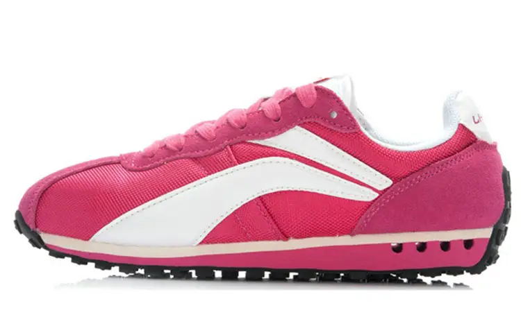 Li Ning Running Shoes Women's Low Top Fuchsia