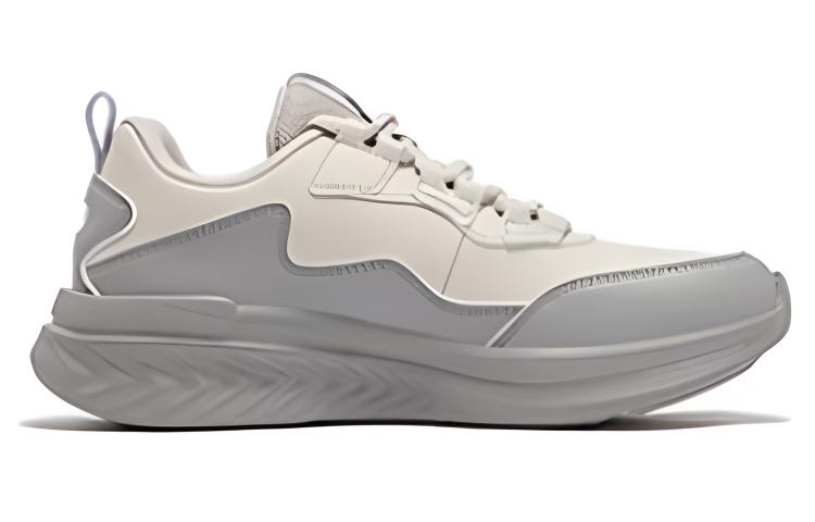 361° Abrasion Resistant Breathable Low top Running Shoes Women’s Beige Gray