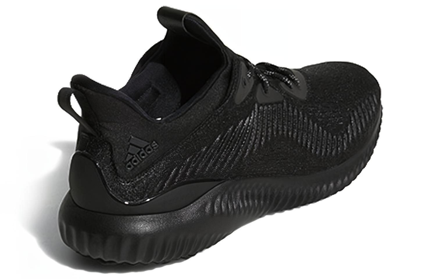 Мужские кроссовки adidas AlphaBounce TPU (черные) — Чёрный — фото 4