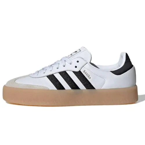 Sambae Wmns Adidas Originals 'White Black Gum' Women's
