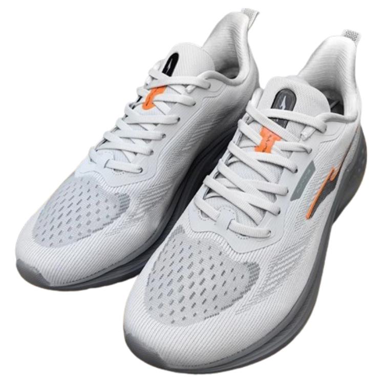 Erke Slip Resistant Abrasion Resistant Low top Casual Running Shoes Men’s Gray