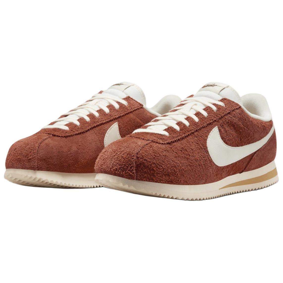 Nike Cortez Se Suede Dark Russet Flax Muslin Sail