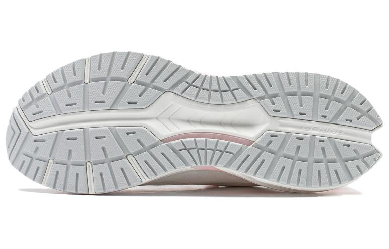 Li Ning Starry Cloud Comfortable Slip Resistant Abrasion Resistant Low top Running Shoes Women’s Pink White