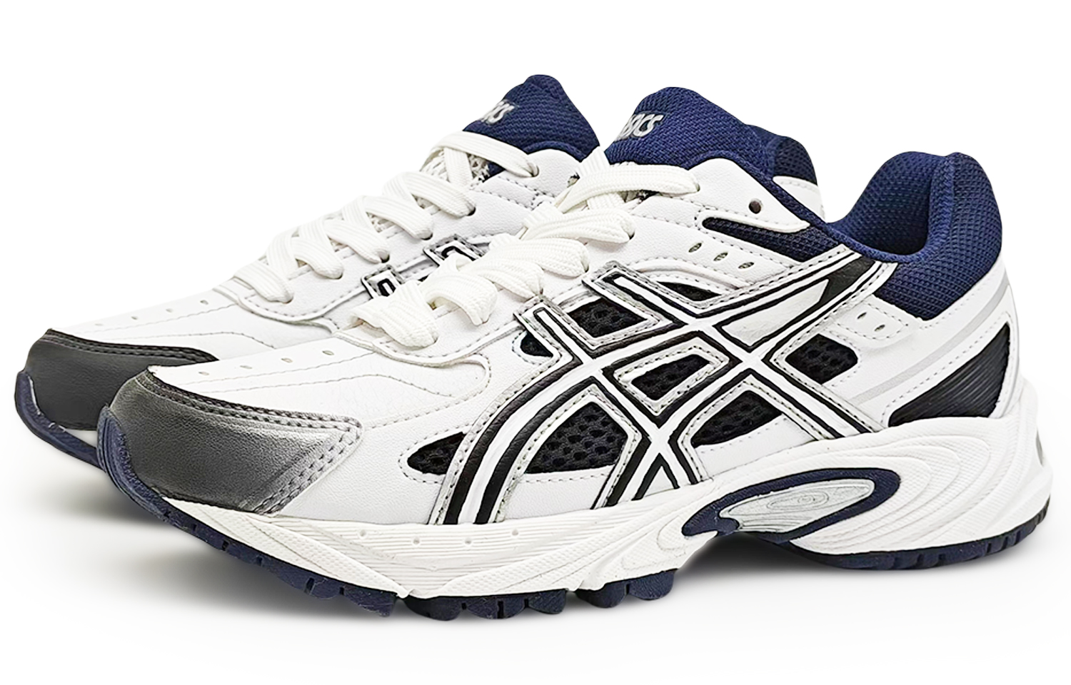 Asics Textile, Synthetic Leather Slip Resistant, Abrasion Resistant, Breathable Low top Casual Running Shoes Unisex