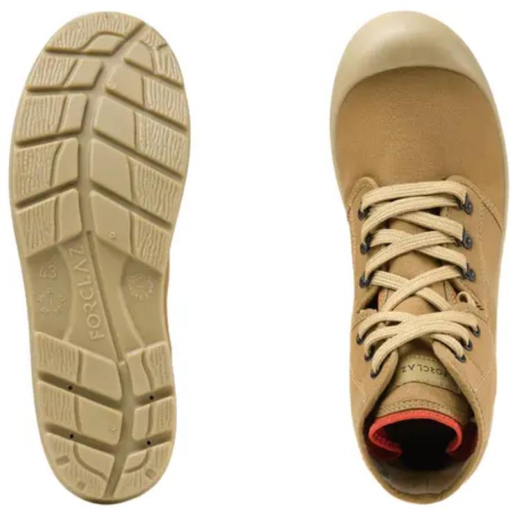 DECATHLON DESERT 500 Slip Resistant Abrasion Resistant High top Outdoor Shoes Men’s Brown