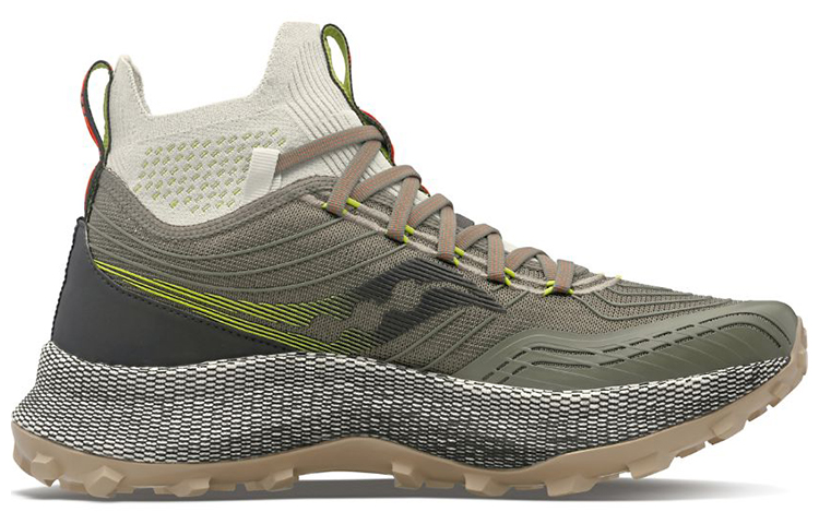 Saucony Endorphin Trail Mid Olive Black