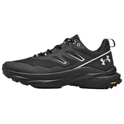 Under Armour OUTDOOR Abrasion Resistant Abrasion Resistant Low top Running Shoes Men's Black