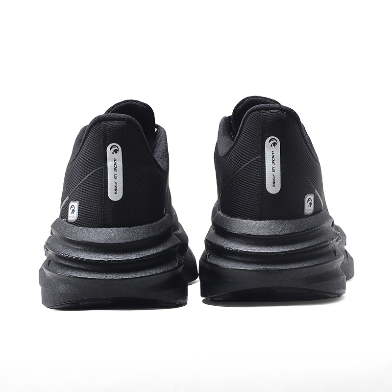 AVOCCO Cushioning Low top CPU Outsole Running Shoes Unisex Black Noah