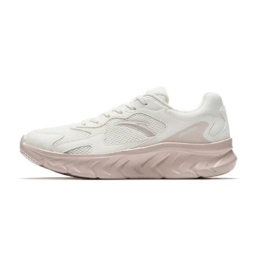 Anta Abrasion Resistant Rebound Cushioning Abrasion Resistant Rebound Cushioning Low top Casual Running Shoes Women's