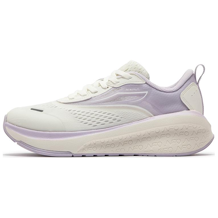 361° Comfortable And Breathable Slip Resistant Abrasion Resistant Low top Casual Running Shoes Women’s White Purple