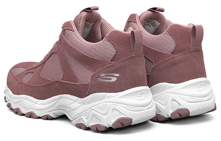 Женские кроссовки Skechers D'Lites (розовые) — фото 4