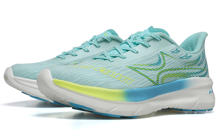HEALTH Flowing Shadow Cushioning, Wear Resistant Low top Sprint Running Shoes Unisex Cyan