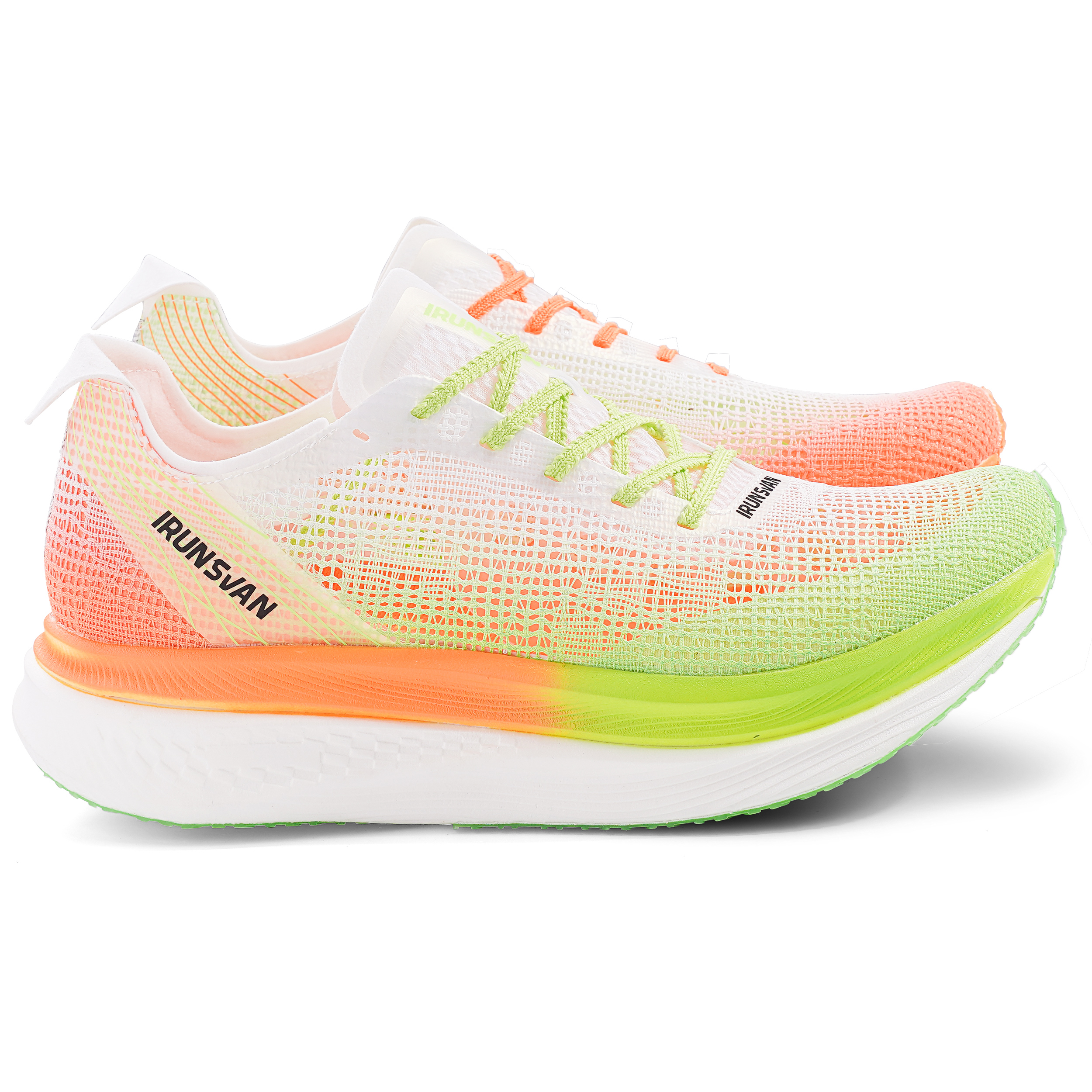 IRUNSVAN Low top Running Shoes Unisex Mismatched Color Dawn