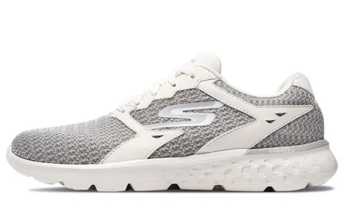 Skechers Go Run 400 Fabric Low top Running Shoes Women's Gray White