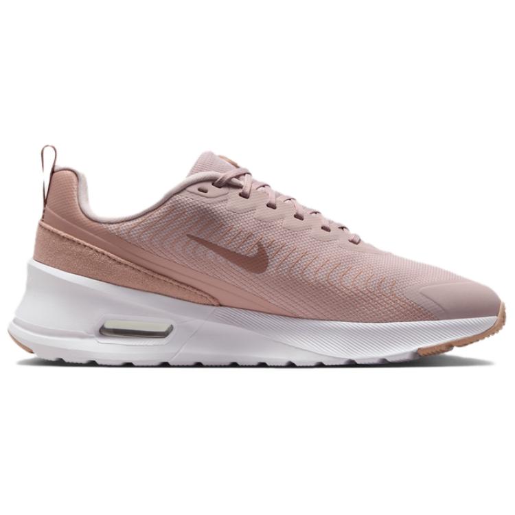 Nike Air Max Nuaxis Fabric Low top Running Shoes Women’s Pink White