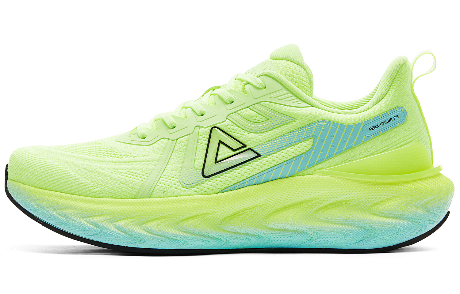 PEAK Taichi 7.0 Running Shoes Men’s Low Top Neon Green