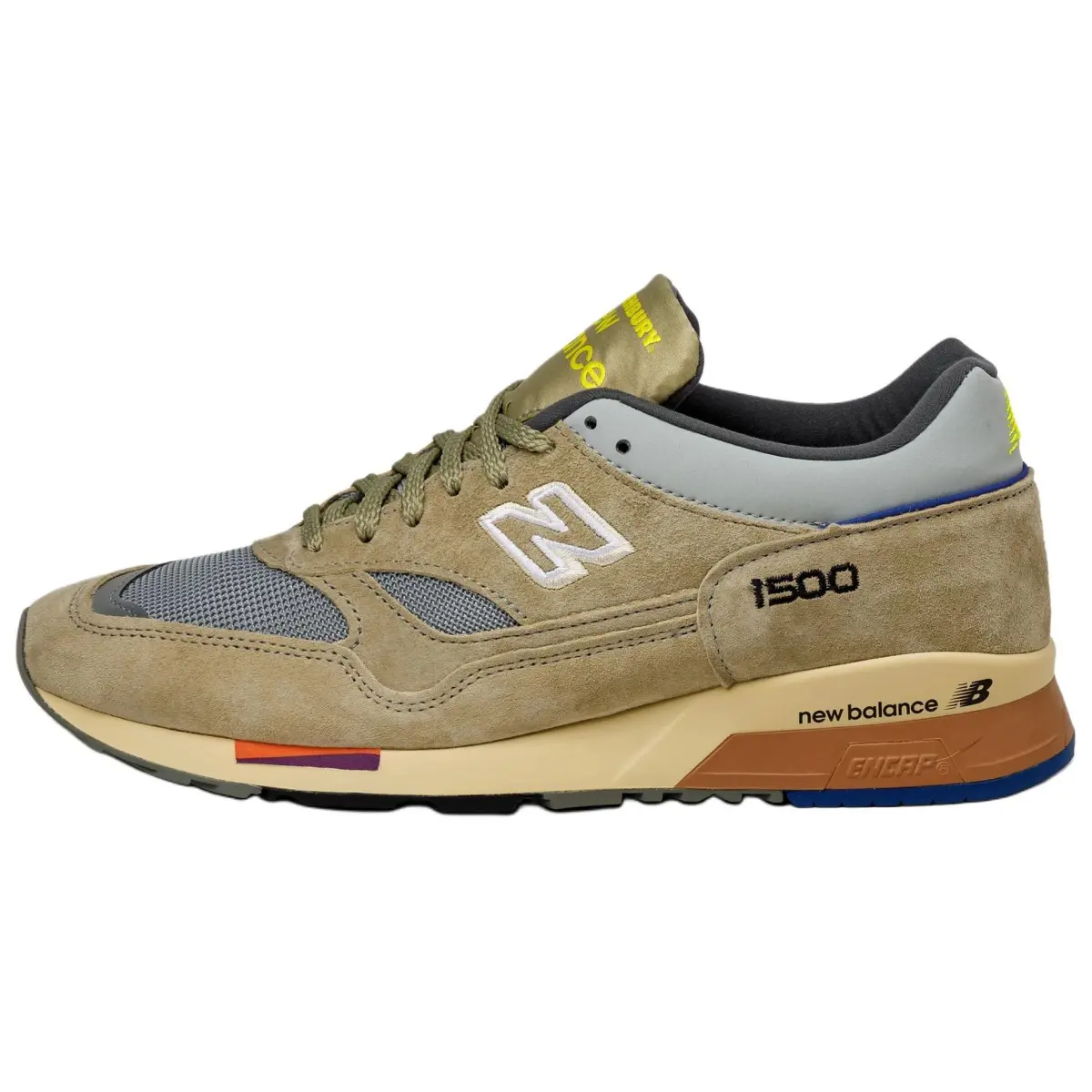 New Balance x Salehe Bembury NB 1500 V1 Low top Casual Running Shoes Unisex Brown Gray